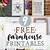 home free farmhouse printables
