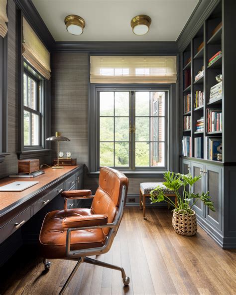 ROSEN KELLY CONWAY on Instagram “Bold home office design by RKCAD