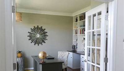 Home Office French Door Ideas