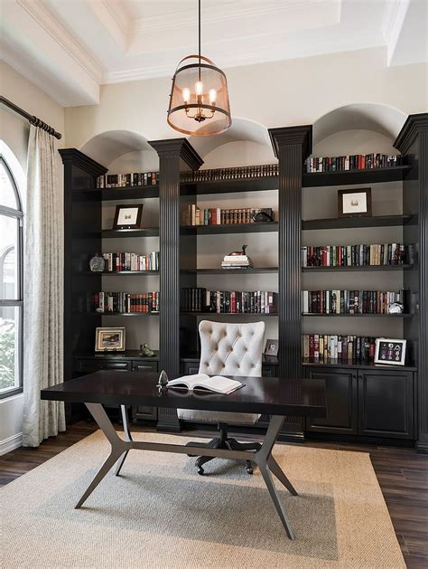 25 Home Office Shelving Ideas For Smarter Organization DigsDigs