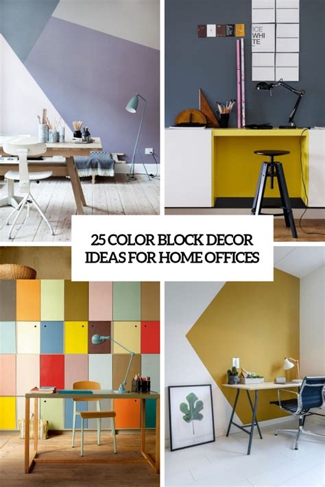 17 Chic and Creative Ways To Color Block Your Home Interior Idea