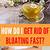 home remedies for bloating