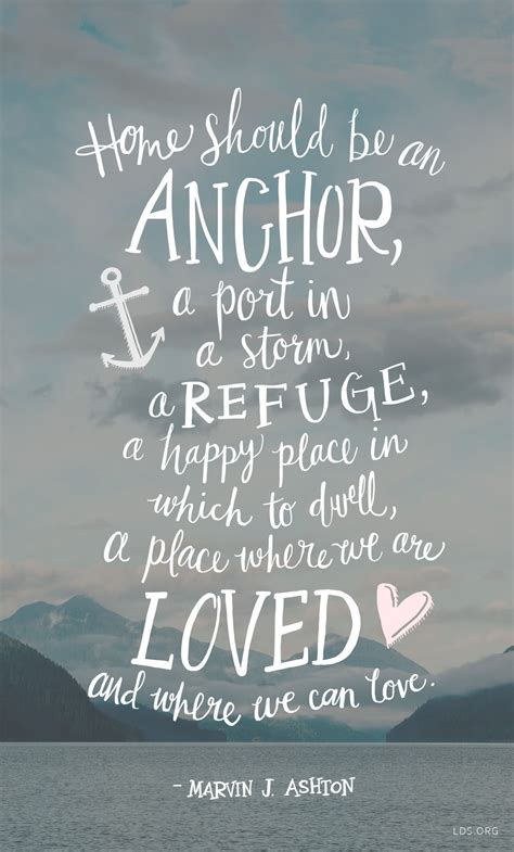 Home Anchor Quote