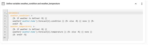 Home Assistant Automation Define Variable