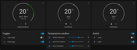 Home Assistant Dual Thermostat