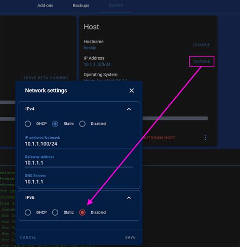 Home Assistant Vm Change Ip