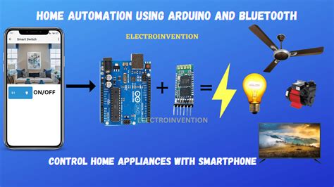 Home Automation Using Arduino And Bluetooth Control