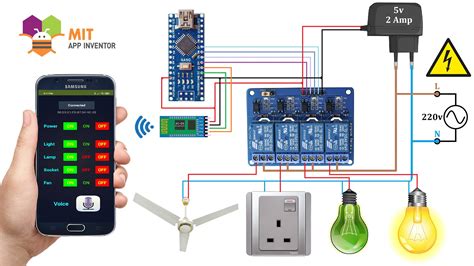 Home Automation Using Arduino And Wifi Android