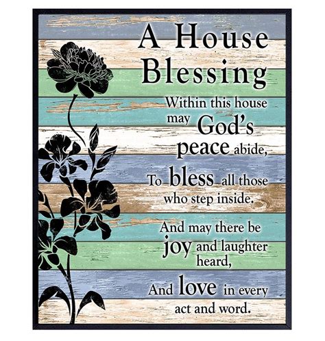 Home Blessing Wall Decor