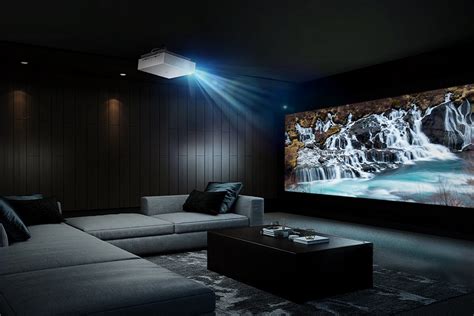 home cinema projector installation