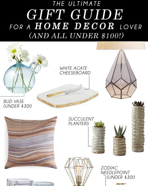 Home Decor Gift Guide 2020