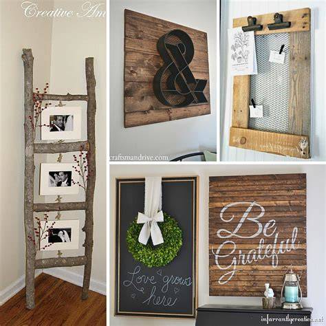 home decor rustic DIY ideas