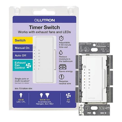 Home Depot Bath Fan Timer Switch