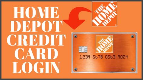 home depot consumer credit card account login