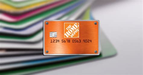 home depot credit card credit score needed