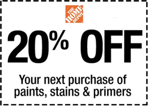 home depot promo code 2023 for paint