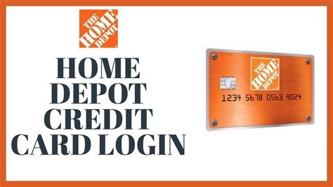 home depot usa credit card login