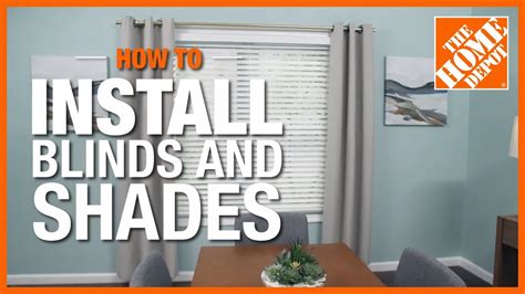 home depot window blinds and installation