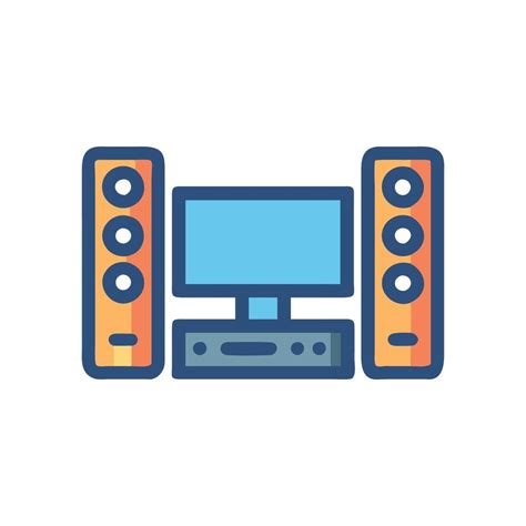 Home Entertainment System Icon