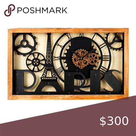 Home Goods Paris Clock