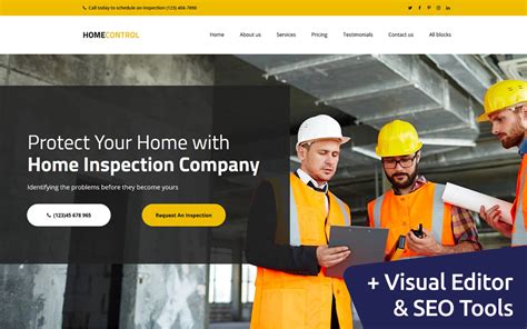 Home Inspection Website Design