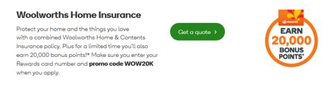 home insurance per month woolworths