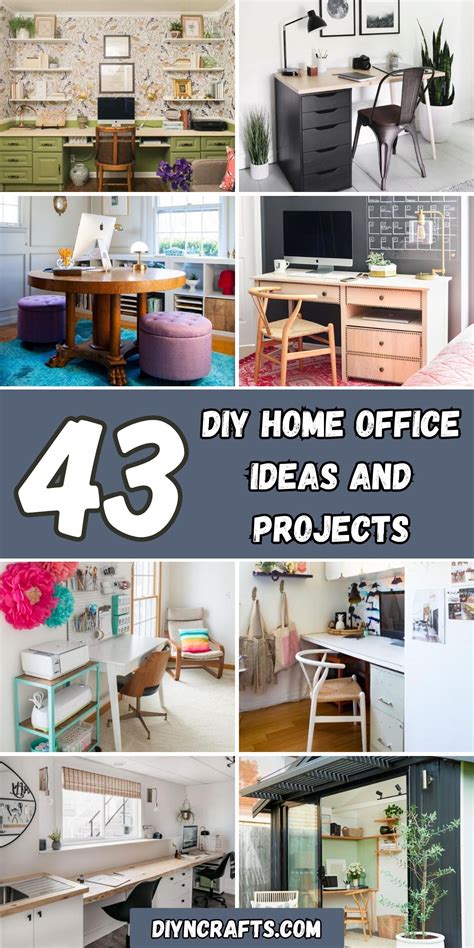 home office ideas diy ideas creative  functional solutions