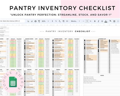 Home Pantry Inventory System