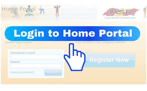 home portal login swimming