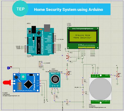 Home Security System Arduino