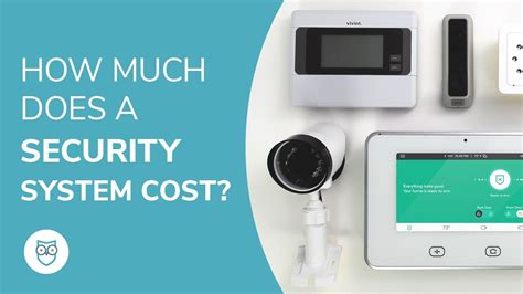 home security system monthly cost