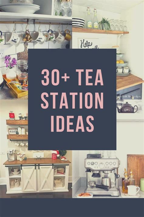 Home Tea Station Ideas