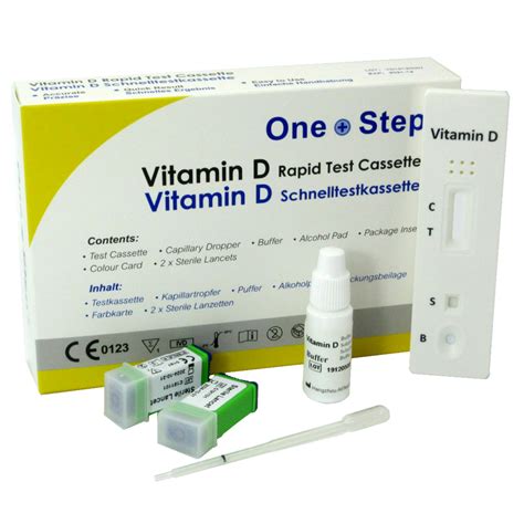 home test kit for vitamin d levels