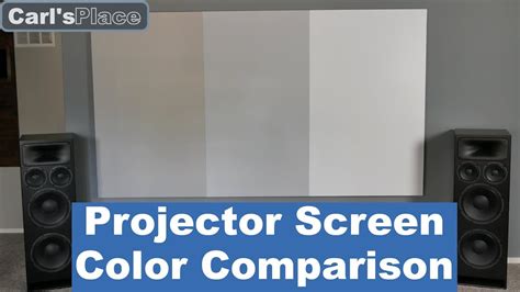 home theater projector screen comparison