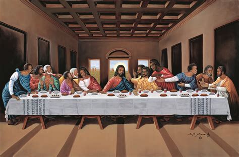home to the last supper