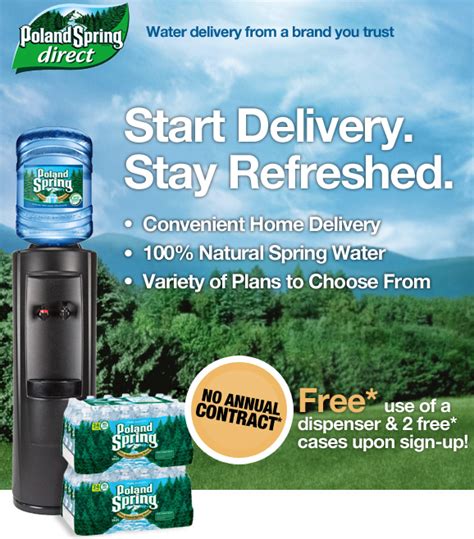 home water delivery poland spring