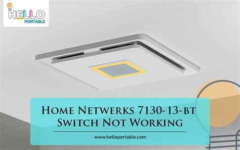 Homewerks 713013BT Bath Fan with Bluetooth Speaker & LED Lights 110