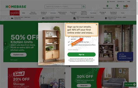 Homebase Discount Voucher Code