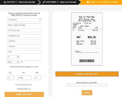 Homebase Returns Lost Receipt