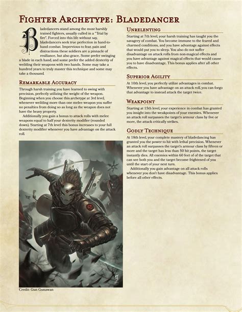 homebrew fighter subclasses