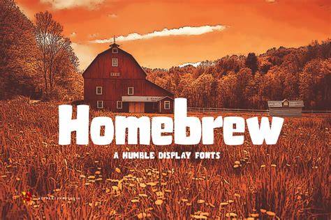 Magle Homebrew Fonts on Behance