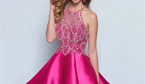 Homecoming Dress Hot Pink Short Layered Prom es Strapless es