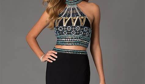 Homecoming Dresses 2024 Two Piece WD0634 Short light Sky Blue Formal Short