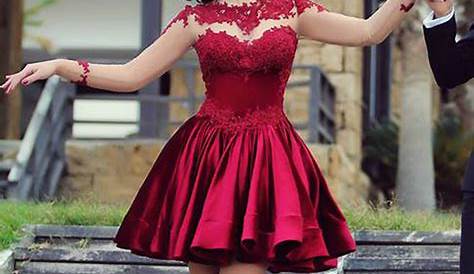 Homecoming Dresses Burgundy Cute Short Chiffon Halter Prom With Beadings