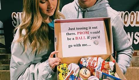 Homecoming Proposal Baseball Promposal Danceschool Promposal Cute