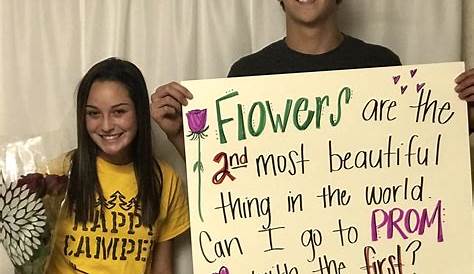 Homecoming Proposal Ideas With Flowers
