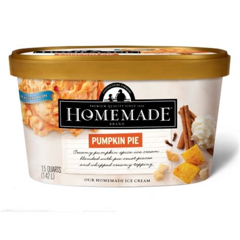 Homemade Brand Pumpkin Pie Ice Cream