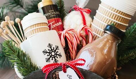 Easy Holiday Gift Idea DIY Hot Cocoa Gift Basket Southern Made