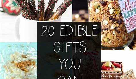 Homemade Christmas Gifts Edible Cute Made From Candy Children Will