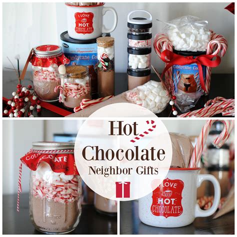 Homemade Christmas Hot Chocolate Gifts
